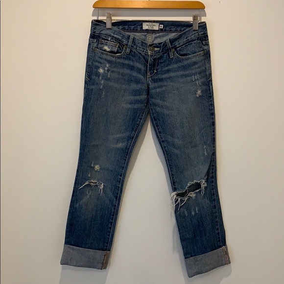 Abercrombie and Fitch Cropped Jeans - Picture 1 of 8